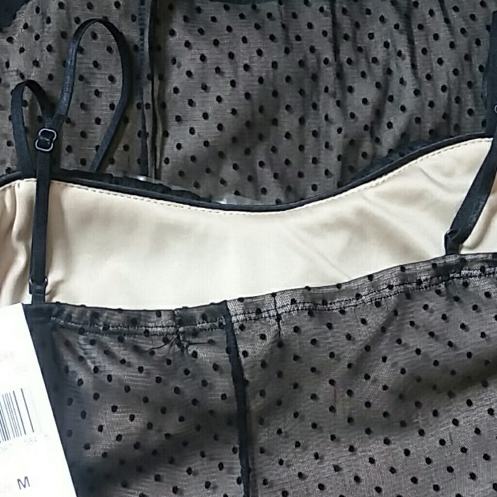 Trixxi Clothing Company] Polka Dot Black Dress Size Medium - Picture 7 of 9